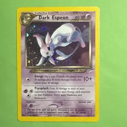 Pokemon Dark Espeon Holo Team Rocket NM- 4/105 2000 Nintendo - Pokemon TCG - Image 1