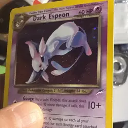 Pokemon Dark Espeon Holo Team Rocket NM- 4/105 2000 Nintendo - Pokemon TCG - Image 3
