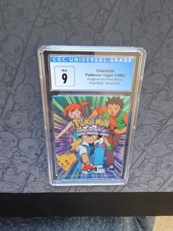Pokemon: Checklist Pokemon Topps Pokemon The Movie 1st Print - Silver Foil -C120 - Image 4
