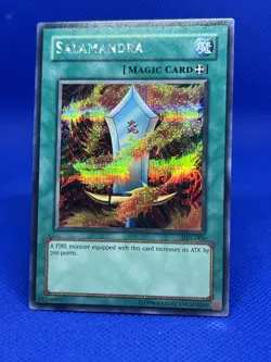 Salamandra DDS-006 Gameboy Promo Secret Rare Yugioh TCG Vintage - Image 1