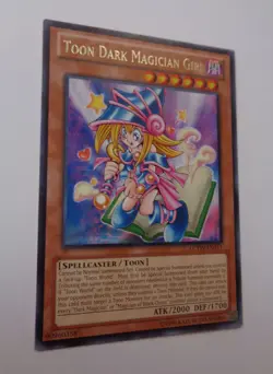 Toon Dark Magician Girl LCYW-EN111 (Silver Rare, Unlimited, Near Mint / NM) - Image 1