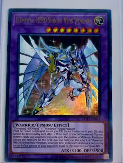 2020 Yu-Gi-Oh Elemental Hero Shinning Neos Wingman ATK/3100 Def/2500 - Image 1