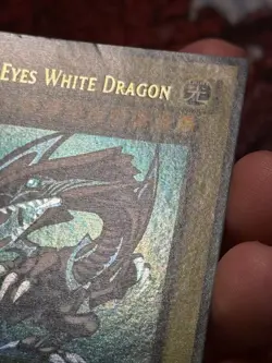 Faded Blue Eyes White Dragon SDK-001 Starter Deck Kaiba Yu-Gi-Oh - Image 3