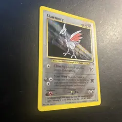 Skarmory 13/111 Neo Genesis Pokemon Card Unlimited Holo Rare Lightly Played LP - Image 3