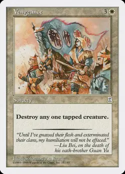 Vengeance Portal Three Kingdoms NM White Uncommon MAGIC MTG CARD ABUGames - Image 1