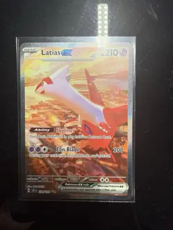 Pokemon TCG Latias EX SIR 239/191- Surging Sparks Latias Card Near Mint NM - Image 4