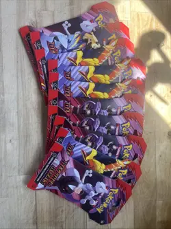 pokemon destined rivals sleeved booster pack lot 10x - Image 1