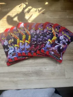 pokemon destined rivals sleeved booster pack lot 10x - Image 2