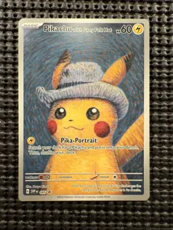 Pikachu with Grey Felt Hat 085 Sv: Scarlet & Violet Promo Cards Regular - Image 1