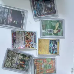 Nintendo Pokemon TCG Japanese Holo Full Art Binder Lot: Charizard + More - Image 1