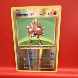 Pokemon Hitmonchan 62/108 Evolutions Holo Rare Reverse Holo 90 HP Basic English - Image 1