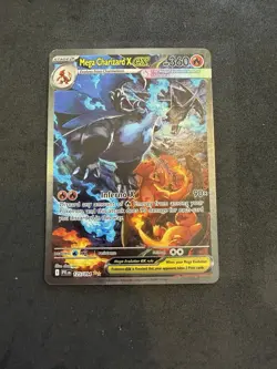 Mega Charizard X EX SIR 125/094 (English) Phantasmal Flames Pokemon TCG - Image 1