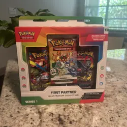Pokemon First Partner Series 1 Illustration Collection - Image 1