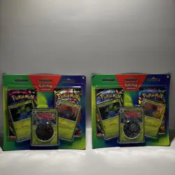 LOT OF 2 NEW SEALED POKEMON TCG MEGA PHANTASMAL FLAMES VILEPLUME 2 PACK BLISTER - Image 1