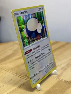 Snorlax 143/196 Holo Rare Lost Origin Pokemon Holo Near Mint - Image 3