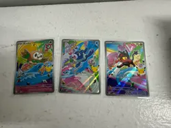First Partner Illustration Collection Series 1 Gen 7 Alola Starters Pokemon TCG - Image 1