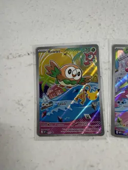 First Partner Illustration Collection Series 1 Gen 7 Alola Starters Pokemon TCG - Image 2