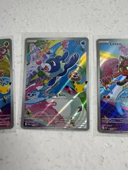 First Partner Illustration Collection Series 1 Gen 7 Alola Starters Pokemon TCG - Image 3
