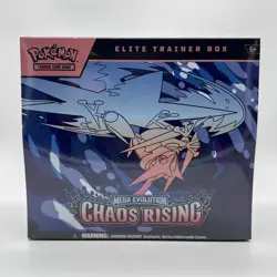 Pokemon Chaos Rising Elite Trainer Box Factory Sealed ETB IN HAND - Image 1