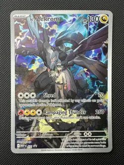 N's Zekrom 031 Holo Promo ME: Mega Evolution Promo Pokemon Near Mint - Image 1