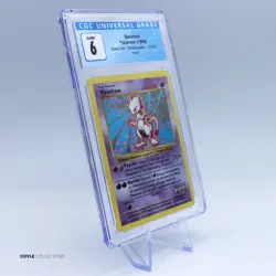 1999 Pokemon Base Set Mewtwo Shadowless 10/102 CGC 6 Ex/NM - Image 2