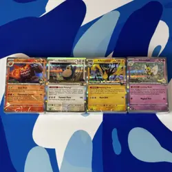 Pokemon Journey Together Sealed Stamped Pre Release Promo Set of 4 SVP 181-184 - Image 1