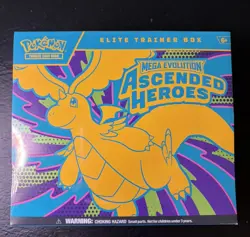 Pokemon TCG: Ascended Heroes Elite Trainer Box (ETB) New Factory Sealed - Image 1