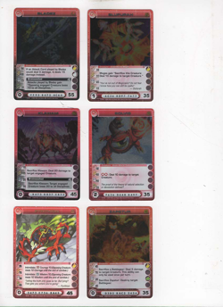 Chaotic lot #181. Lot of 6 Rare Underworld creature cards - Image 1