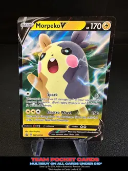 Morpeko V SWSH056, Black Star Promo, Pokemon, NM - Image 1