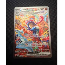 Pokemon Greninja ex 214/167 Twilight Masquerade NM - Image 1