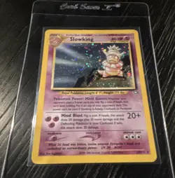 Pokemon TCG Slowking Neo Genesis Holo Rare Unlimited 80 HP 14/111 2000 English - Image 1