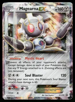 Magearna EX XY175 Holo Promo XY Promo Pokemon Holo Near Mint - Image 1