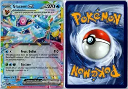 Glaceon ex Double Rare Holo 026/131 Prismatic Evolutions Near Mint - Image 3