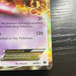 Pokemon Mewtwo EX Breakthrough Ultra Rare Holo Basic 170 HP 61/162 2012 - Image 3