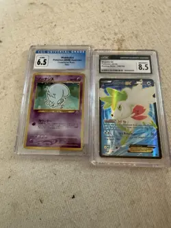 2 Cgc Graded Pokemon Card Slab Lot Value$50 - Image 1