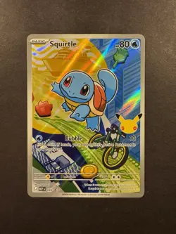Squirtle 2025 Pokemon MEP Black Star Promos #039 - Image 1
