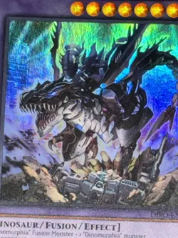 Yu-Gi-Oh! Dinomorphia Rexterm DIFO-EN038 Ultra Rare Gem Mint Card You Gi Oh! - Image 3