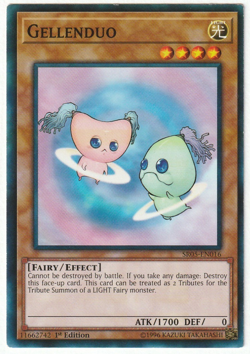 KONAMI YU-GI-OH! Gellenduo SR05-EN016 Lightly Played - Image 1