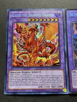 2x Albion The Branded Dragon + The Dragon That Devours The Dogma | YuGiOh! - Image 3