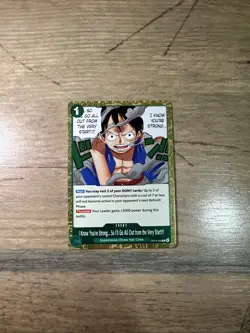 One Piece - I Know You're Strong... So I'll Go from the Very Start!!! - OP13-040 - Image 1