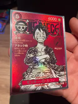 Monkey D. Luffy One Piece TCG Magazine Promo Japanese Proxy - Image 3