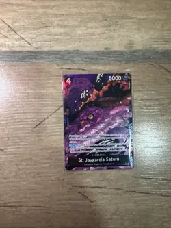 One Piece TCG OP13-083 St. Jaygarcia Saturn Alt Art English AA Near Mint - Image 1