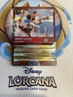 Disney Lorcana Cruise Set Of 5 Rare Promo Cards & Cruise Only Tote Bag W/Playmat - Image 4