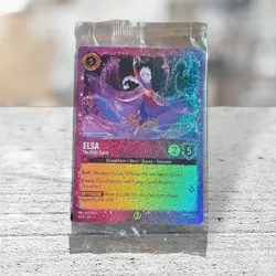 Sealed Disney Elsa - The Fifth Spirit 6/P3 Promo Cards Promo Foil Amethyst EN - Image 1