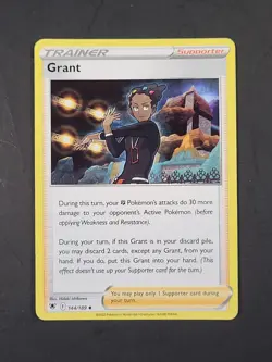Pokemon Astral Radiance Grant Uncommon Trainer Card 144/189 NM - Image 1