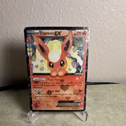 Flareon EX RC6/RC32 Generations Radiant Collection Ultra Rare Full Art Holo Card - Image 1
