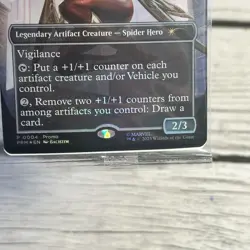 Marvel Legends x Magic The Gathering Iron Spider Exclusive Promo Card 2025 - Image 5