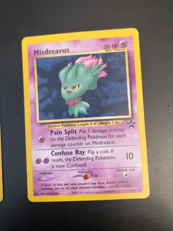Lot of *3* Pokemon Black Star Promo Cards: Misdreavus•Togepi•Marill (LP) - Image 4