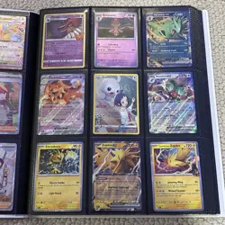 Pokemon White Flare Binder With Mixed Lot Of 207 Cards - Image 3
