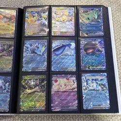 Pokemon White Flare Binder With Mixed Lot Of 207 Cards - Image 5